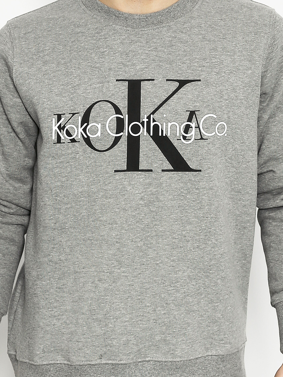 Mikina Koka CK (grey)