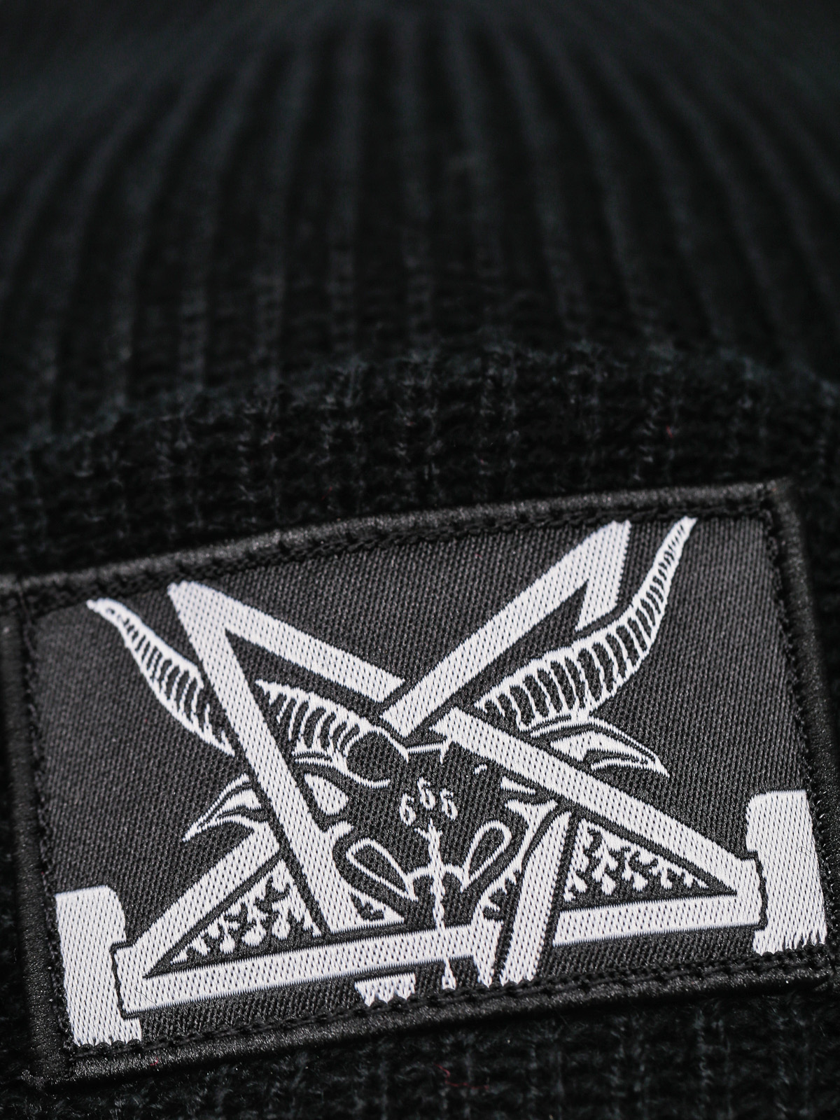 Čiapka Thrasher Skategoat Zoom Beanie (black/white)
