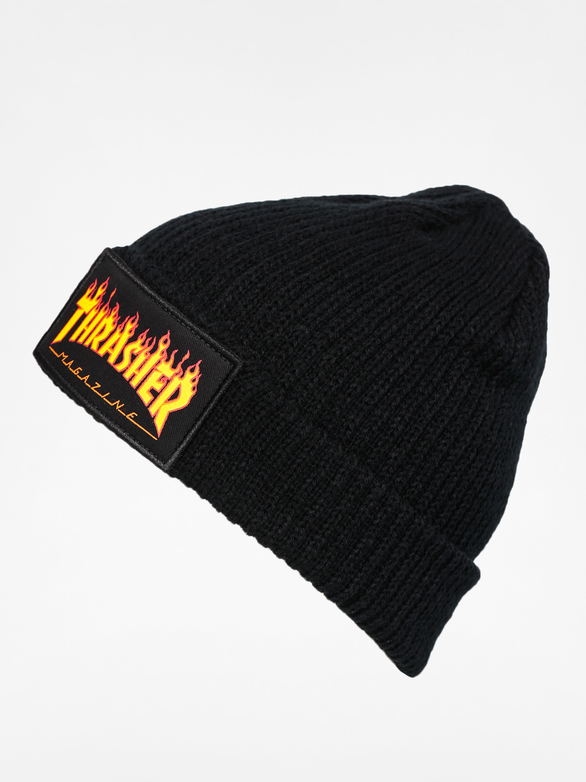 Čiapka Thrasher Flame Logo Beanie (black)