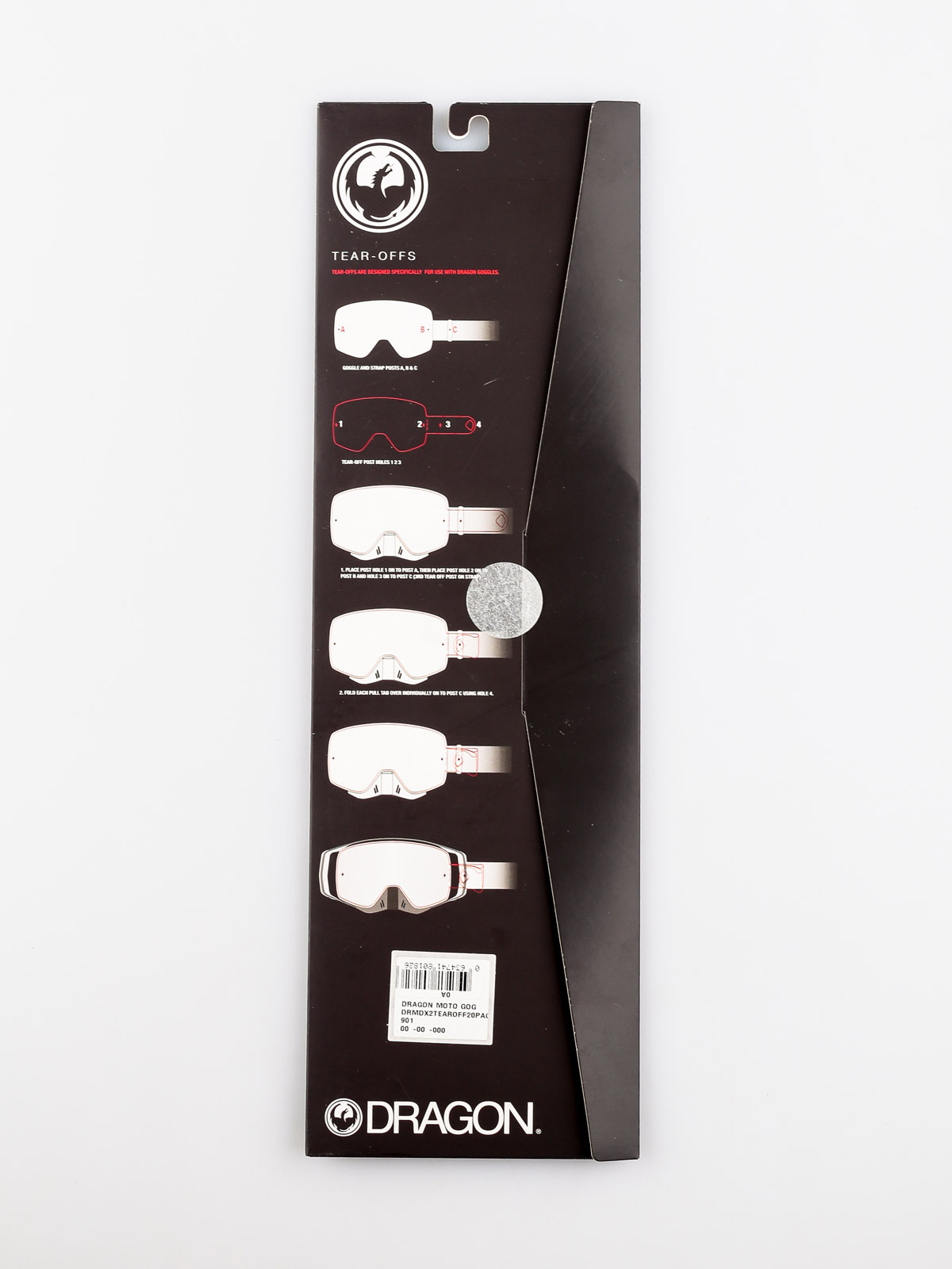 Ochranná fólia Dragon MDX2 (tear off 20 pack)