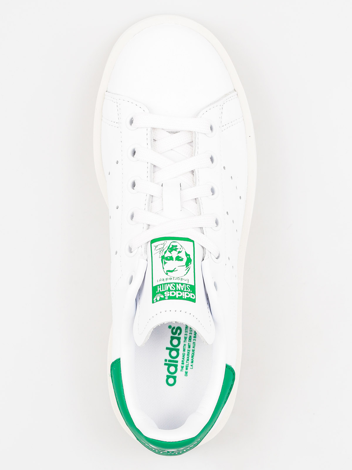 Topánky adidas Stan Smith Bold W Wmn (ftwwht/ftwwht/green)