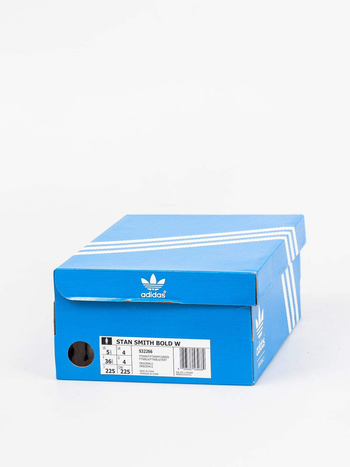 Topánky adidas Stan Smith Bold W Wmn (ftwwht/ftwwht/green)