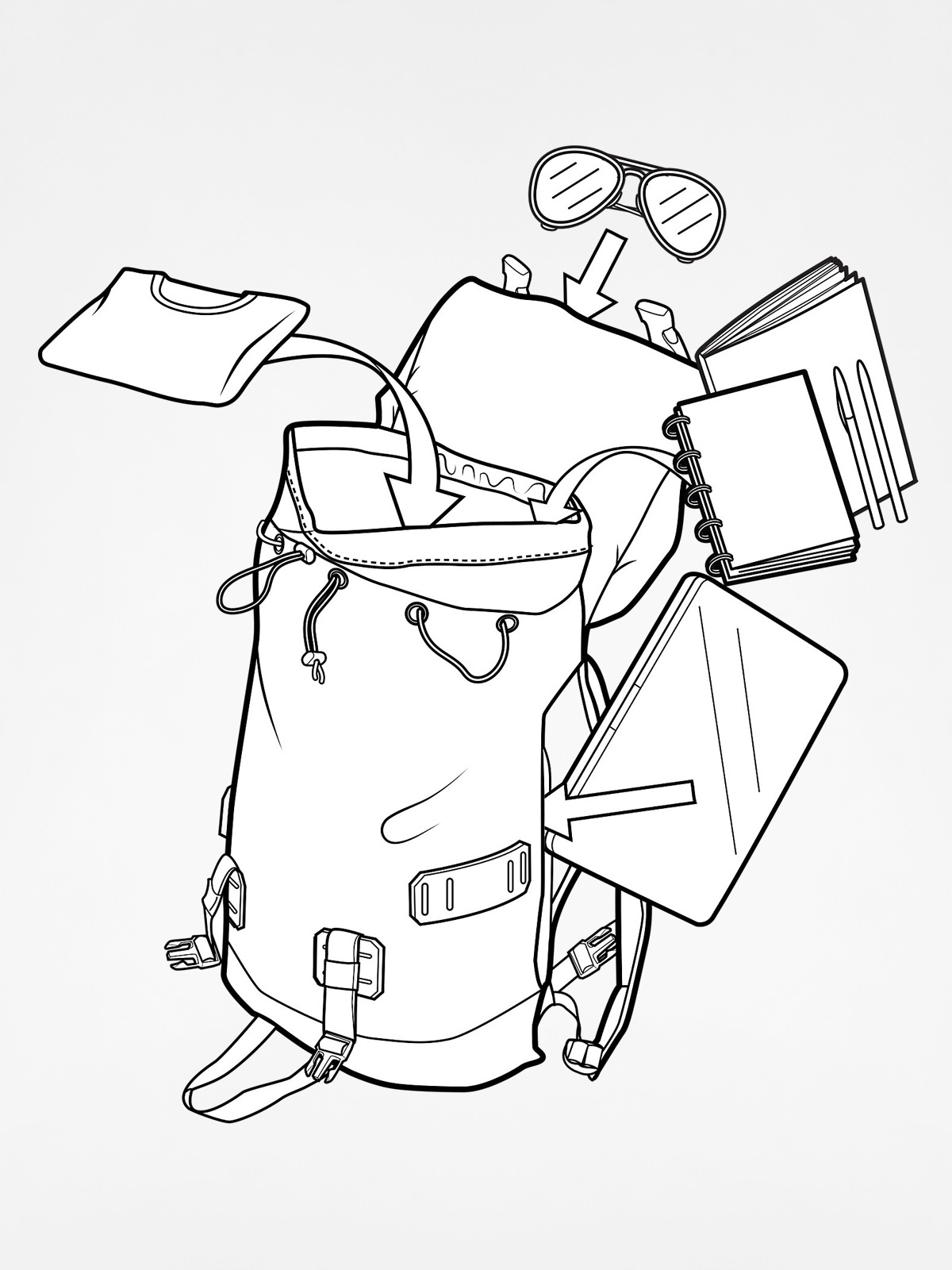 Batoh Burton Tinder (putty ripstop)