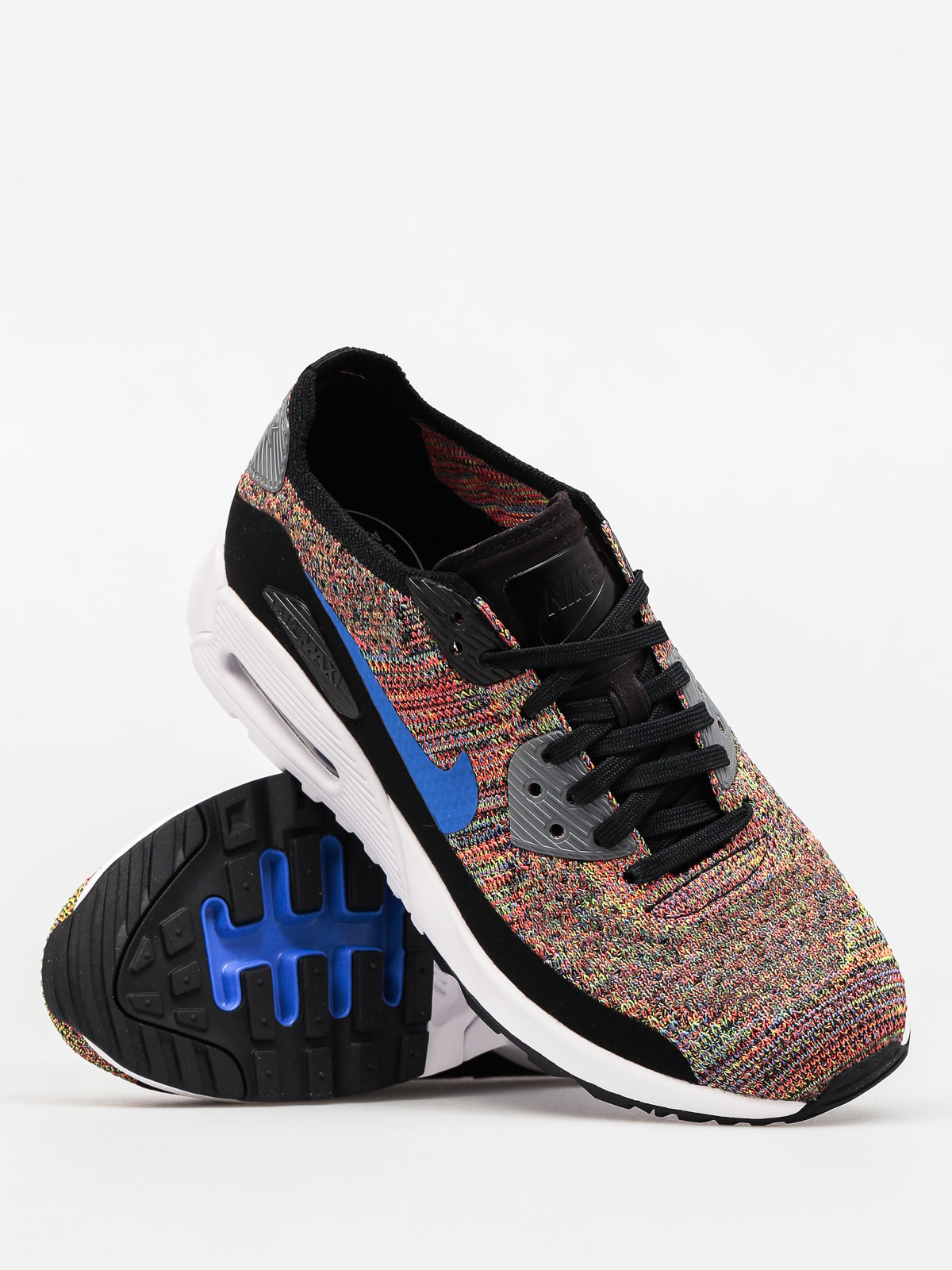 Topánky Nike Air Max 90 Wmn (Ultra 2 0 Flyknit black/medium blue cool grey)