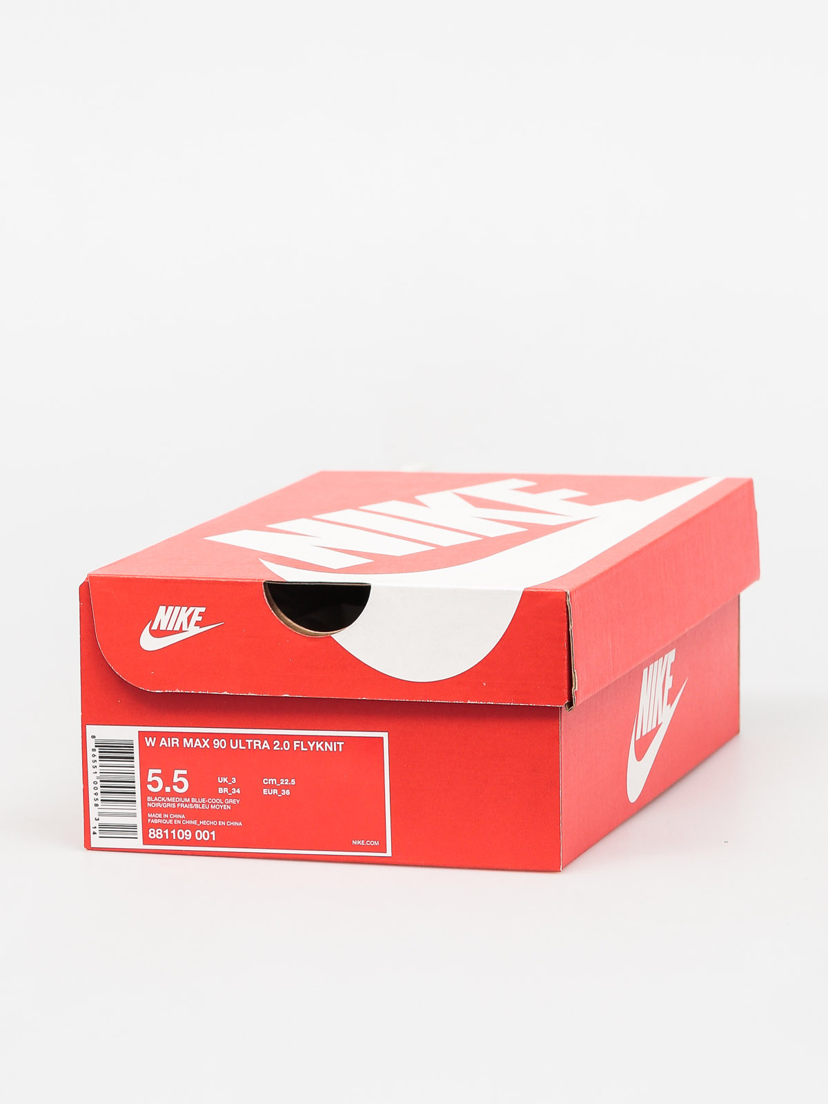 Topánky Nike Air Max 90 Wmn (Ultra 2 0 Flyknit black/medium blue cool grey)