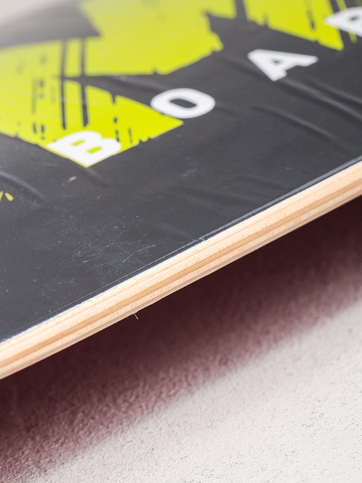 Doska Semper Skateboards Scratch (black/green)