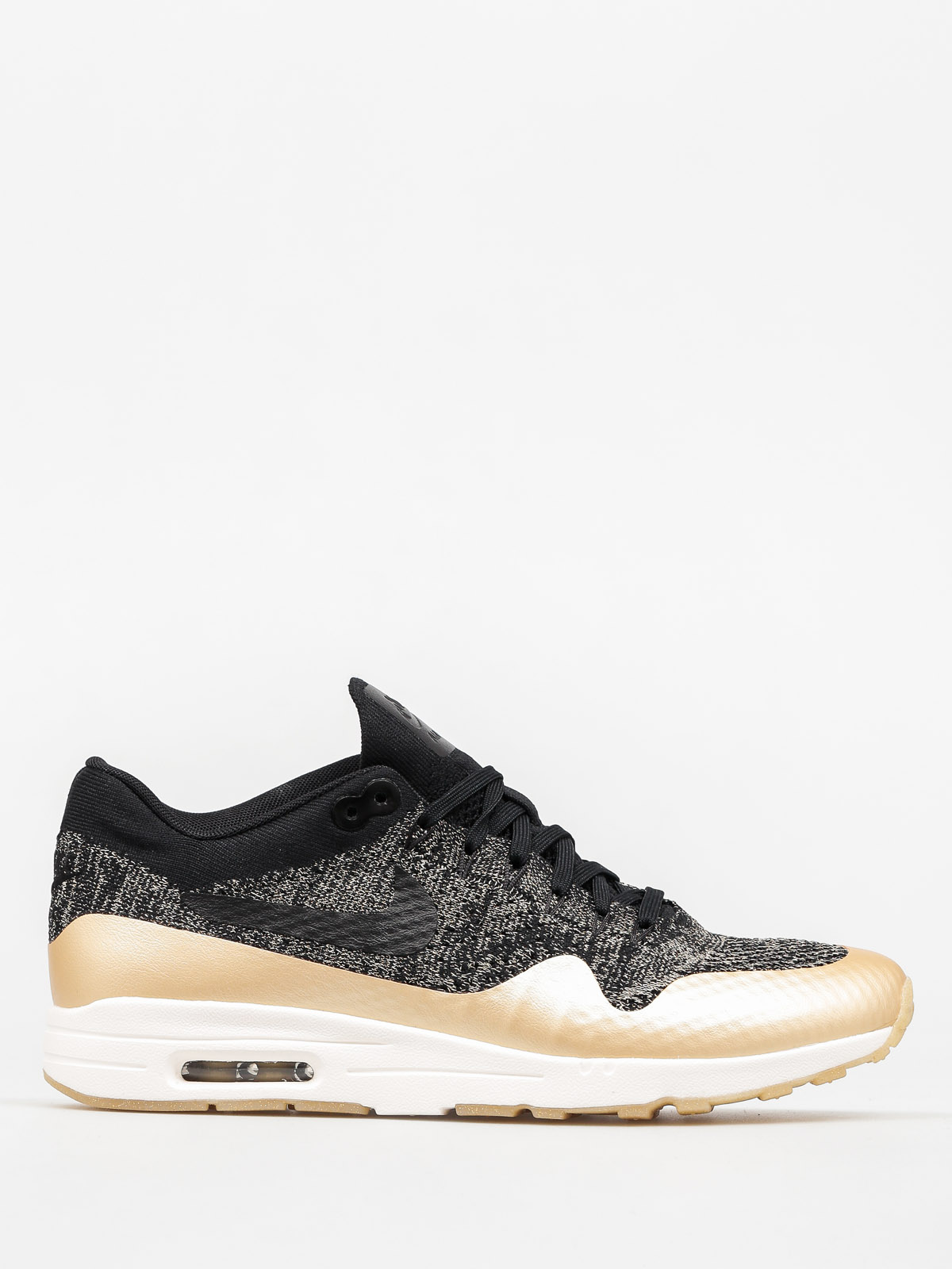 Topánky Nike Air Max 1 Ultra 2.0 Flyknit Metallic Wmn (black/black mtlc gold star)