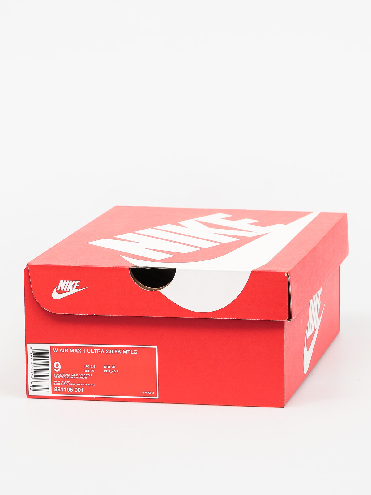 Topánky Nike Air Max 1 Ultra 2.0 Flyknit Metallic Wmn (black/black mtlc gold star)