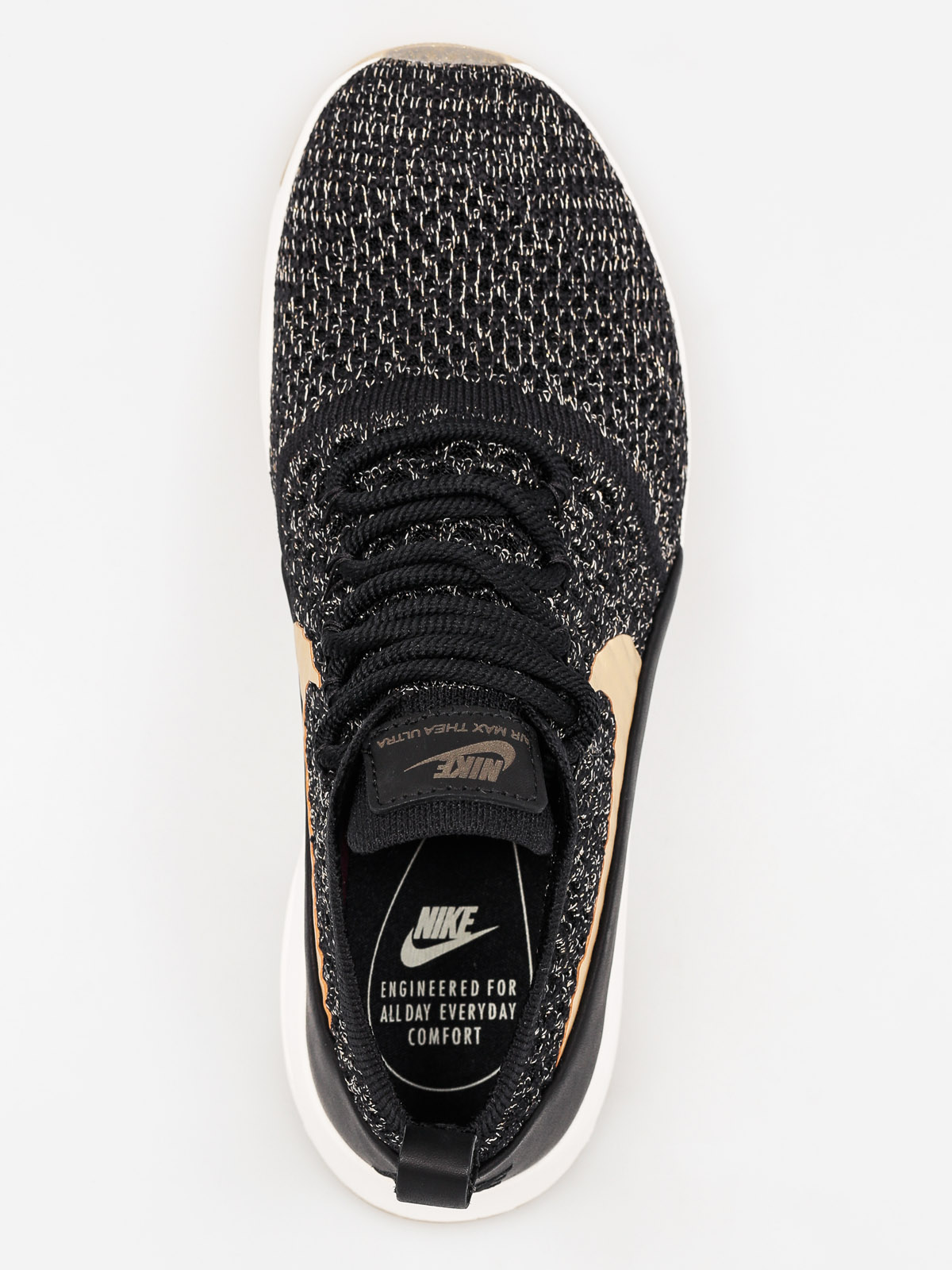 Topánky Nike Air Max Thea Ultra Flyknit Metallic Wmn (black/mtlc gold star ivory)