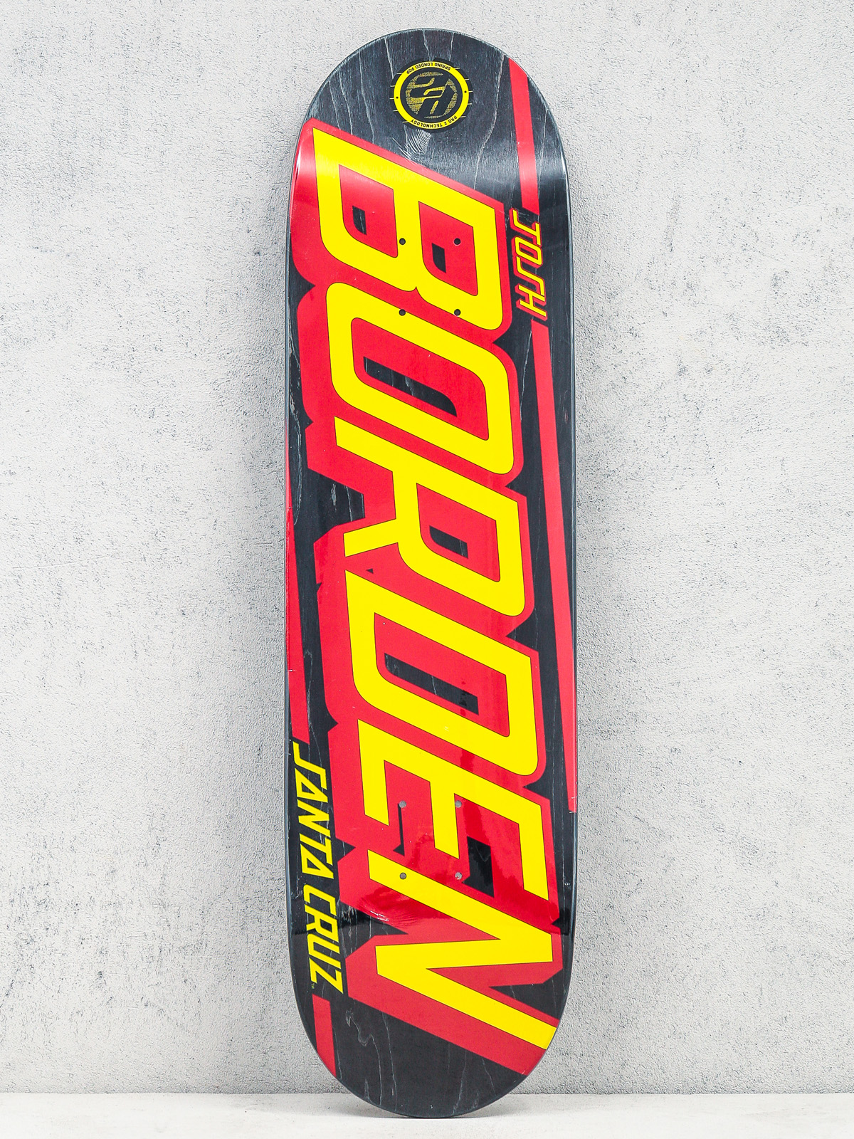 Doska Santa Cruz Borden Strip P2 (red/yellow)