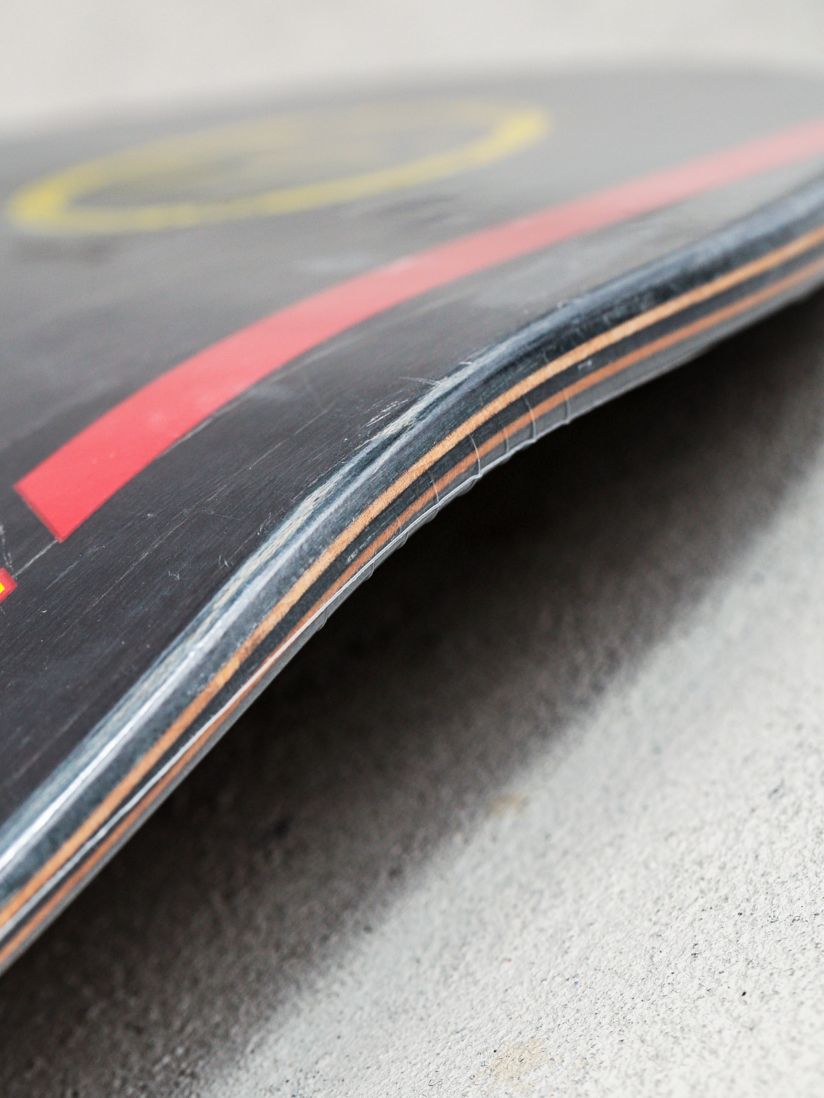 Doska Santa Cruz Borden Strip P2 (red/yellow)