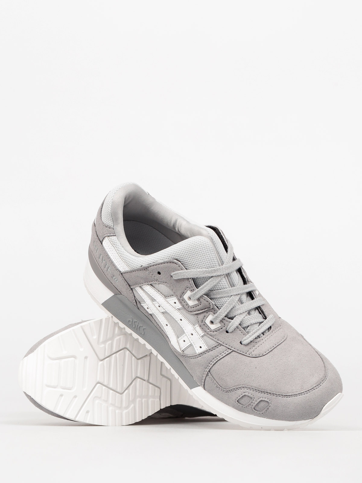 Topanky Asics Gel Lyte III eda aluminum white