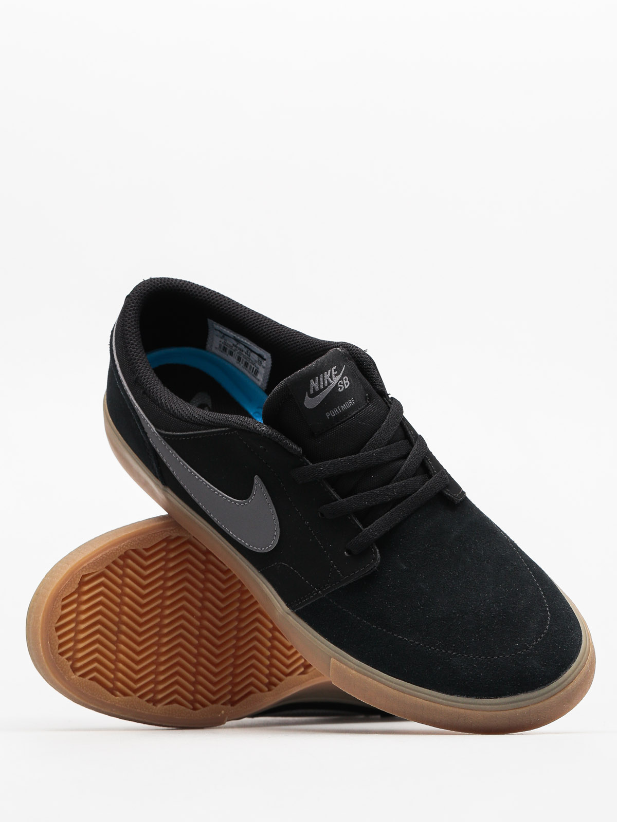 nike sb portmore 2 solar black dark grey