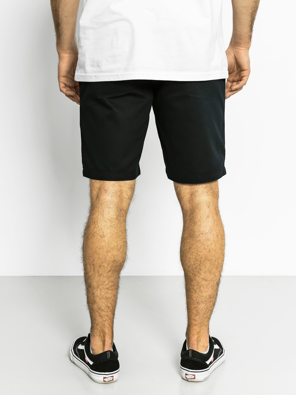 Kraťasy Vans Authentic Stretch (leather/black)