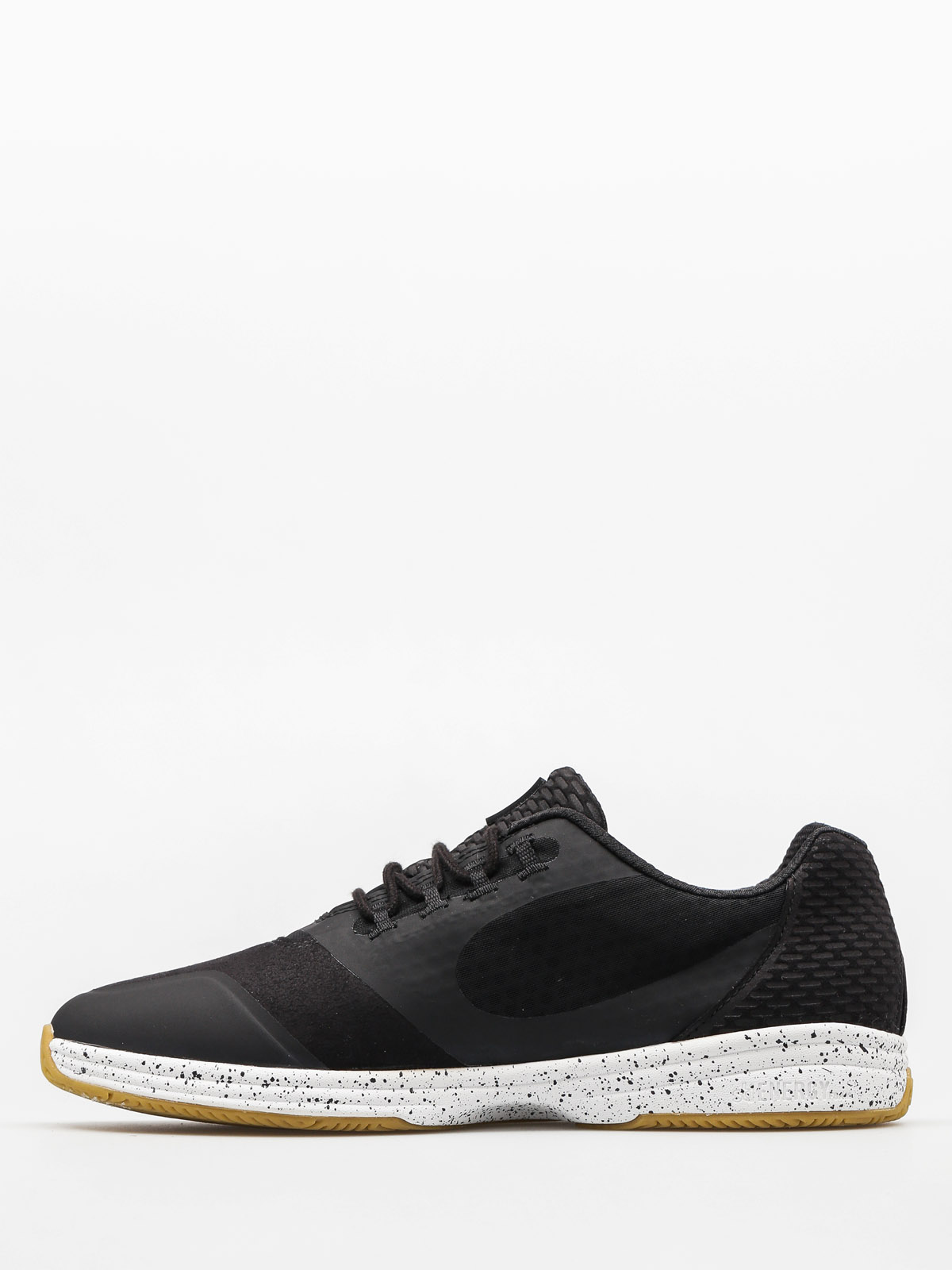 Topánky eS Sesla (black/white/gum)