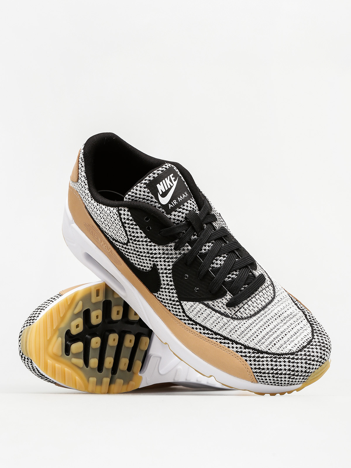 Nike Topánky Air Max 90 Ultra 2.0 Jcrd Br (white/black white gum yellow)