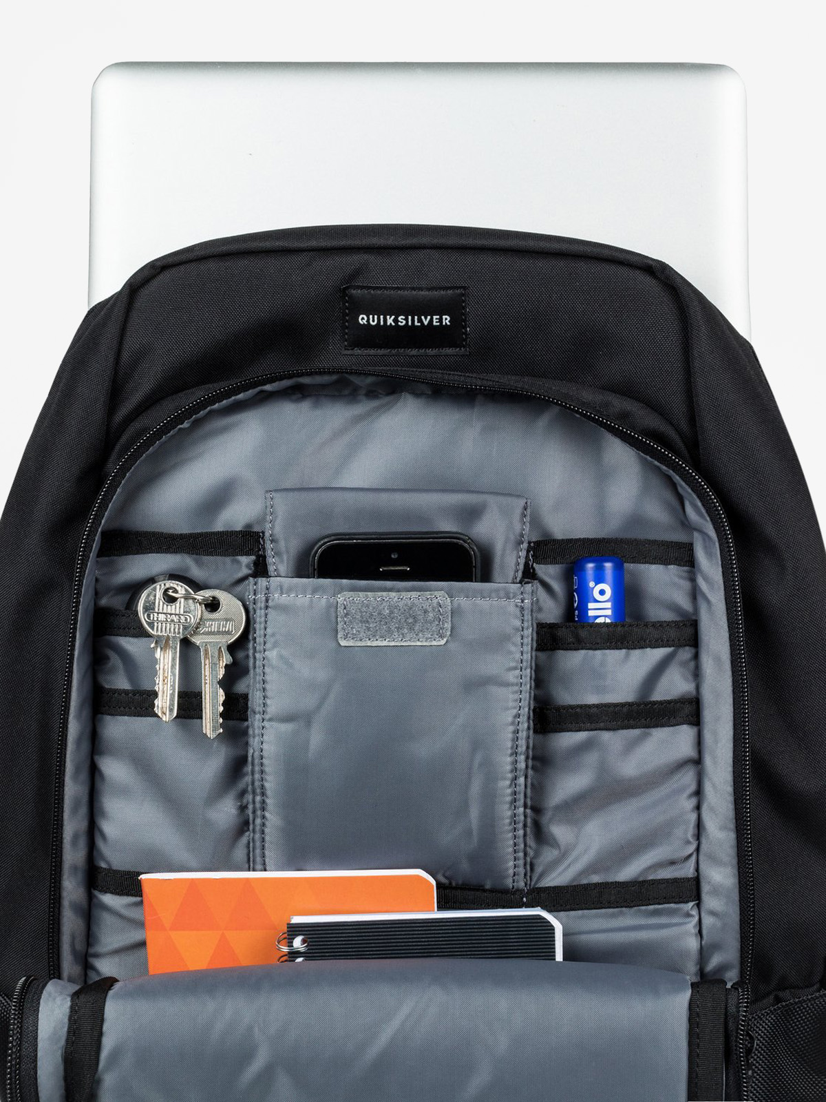 Batoh Quiksilver Skate Pack (black thunder bolts)