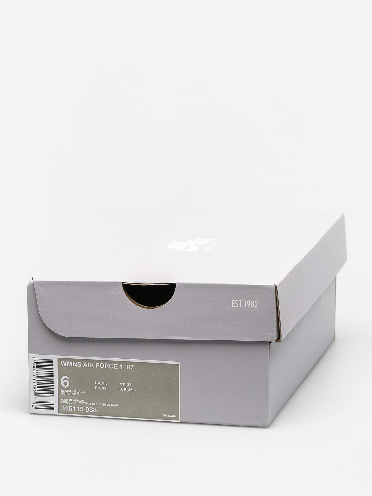 Topánky Nike Air Force 1 07 Wmn (black/black)