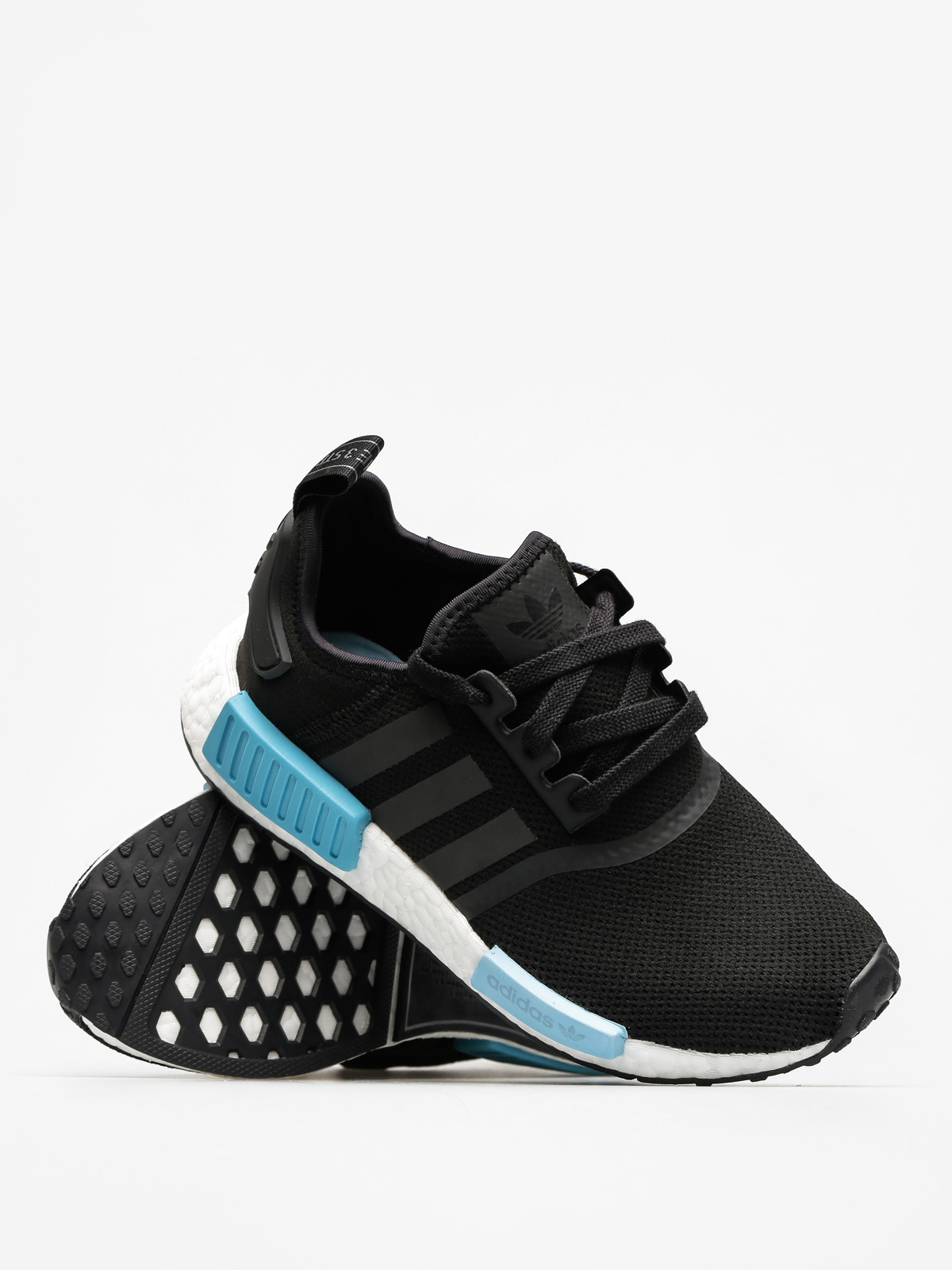 Topánky adidas Nmd R1 Wmn (core black/core black/icey blue f17)