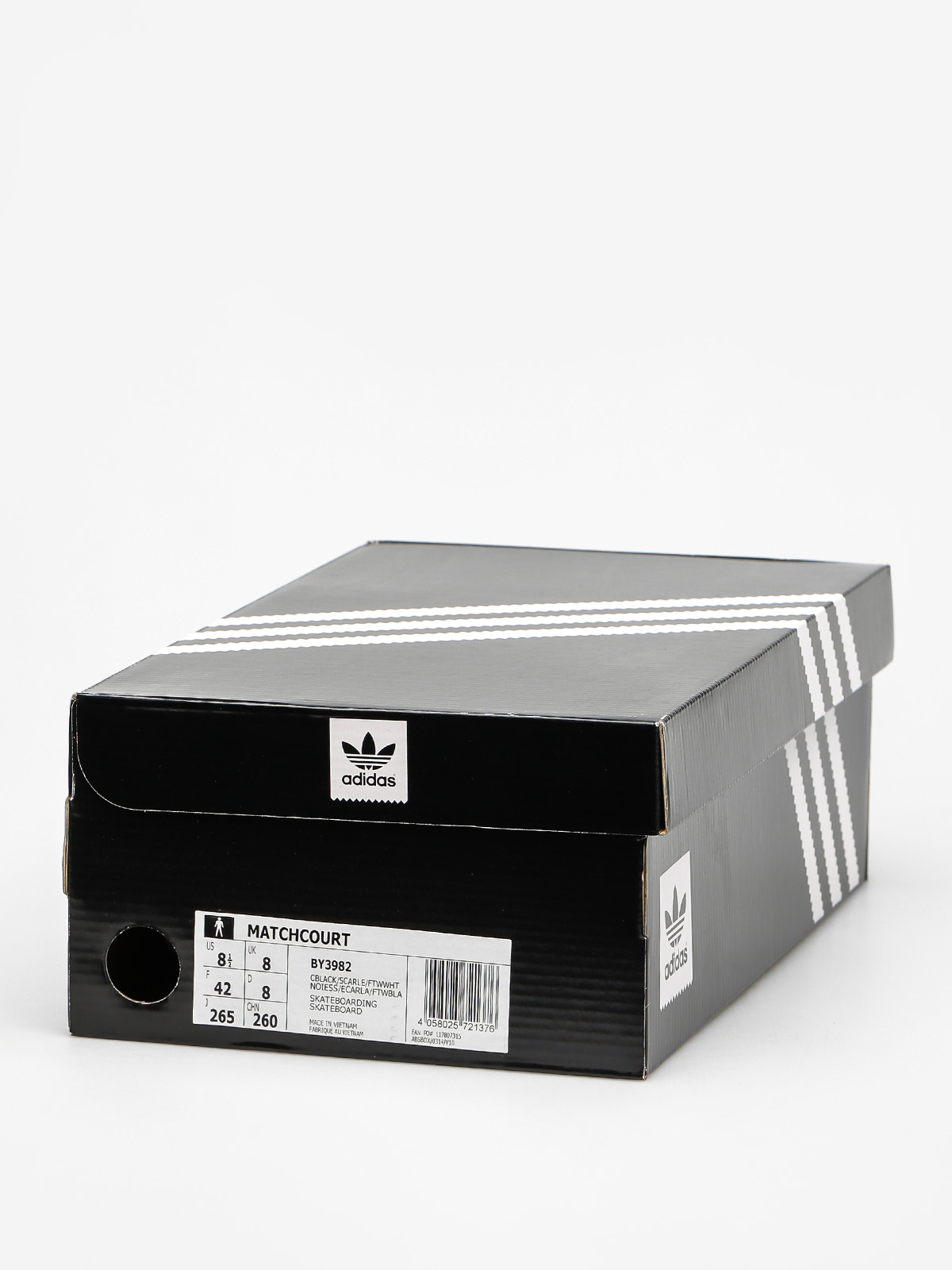 Topánky adidas Matchcourt (core black/scarlet/ftwr white)