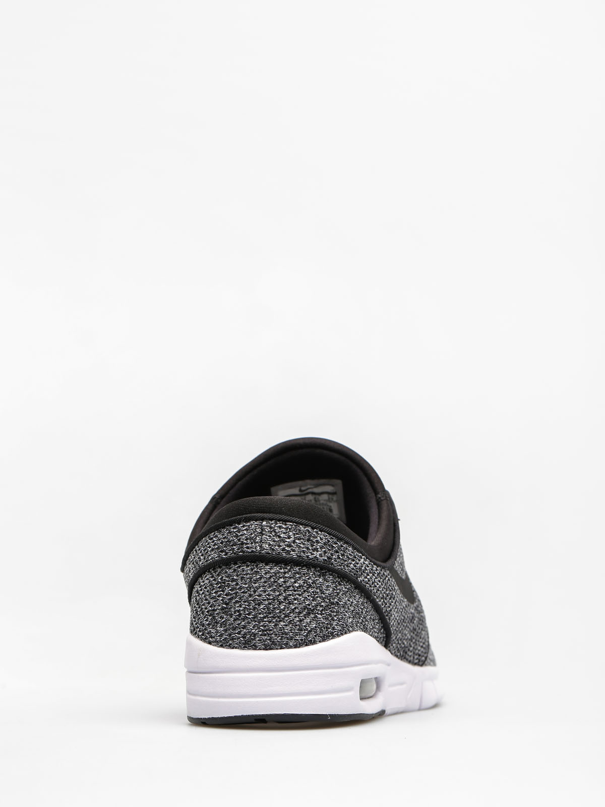 Nike sb stefan janoski max white black hot sale dark grey