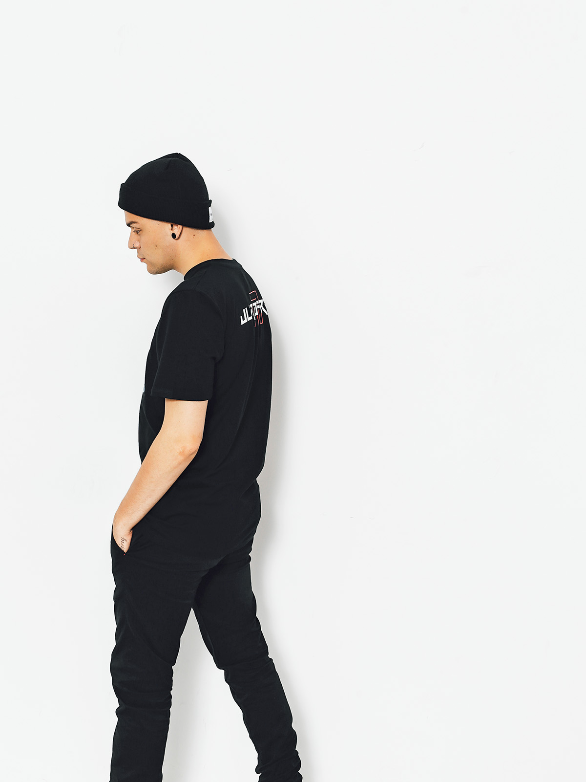 Tričko Majors 3D (black)