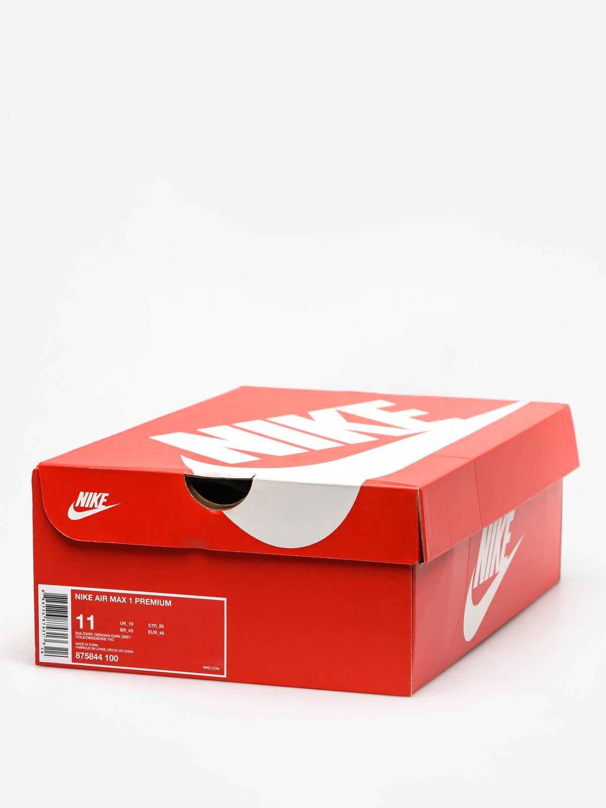 Topánky Nike Air Max 1 (Premium sail/dark obsidian dark grey)