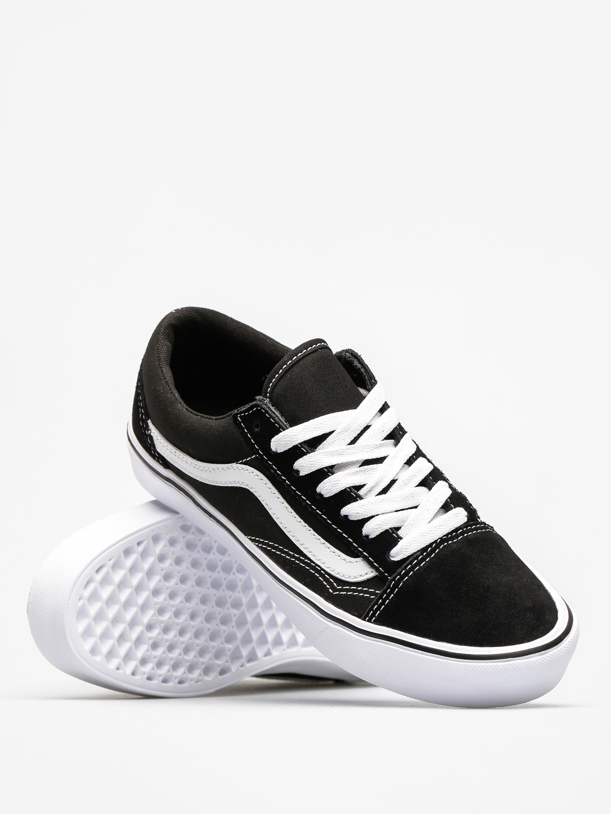 Topánky Vans Old Skool Lite (suede canvas/black/white)