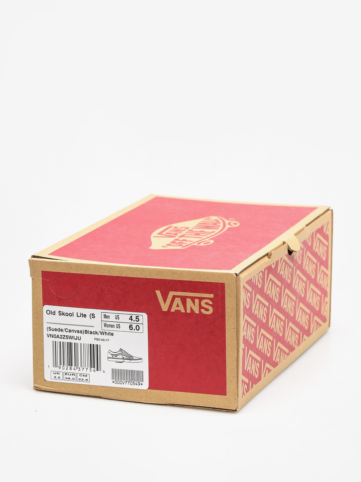 Topánky Vans Old Skool Lite (suede canvas/black/white)