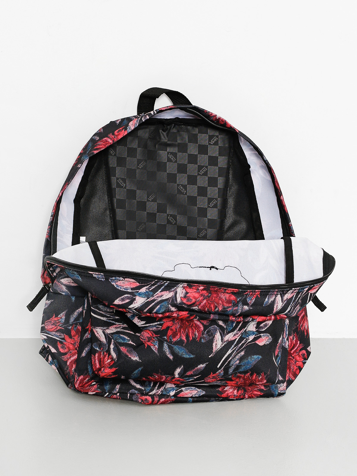 Batoh Vans Realm Backpack Wmn (black/dahlia)