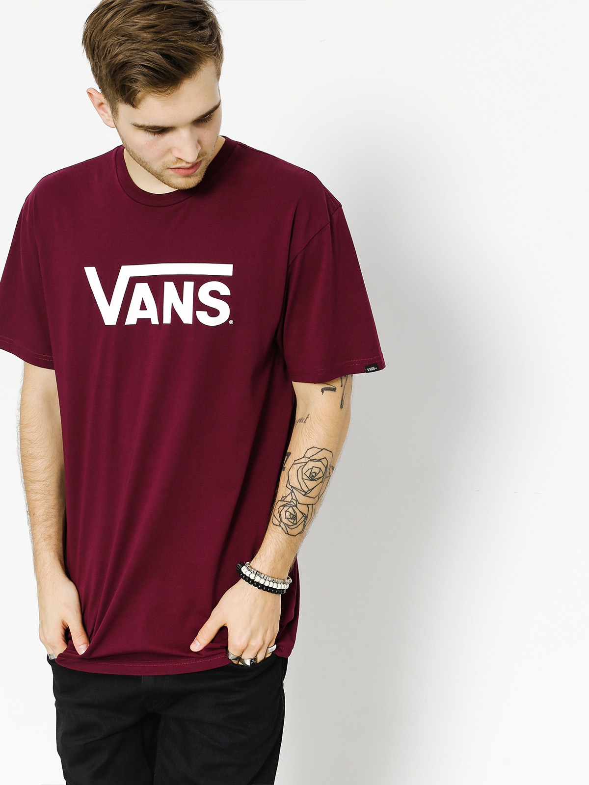 Triu010dko Vans Classic (burgundy/white)