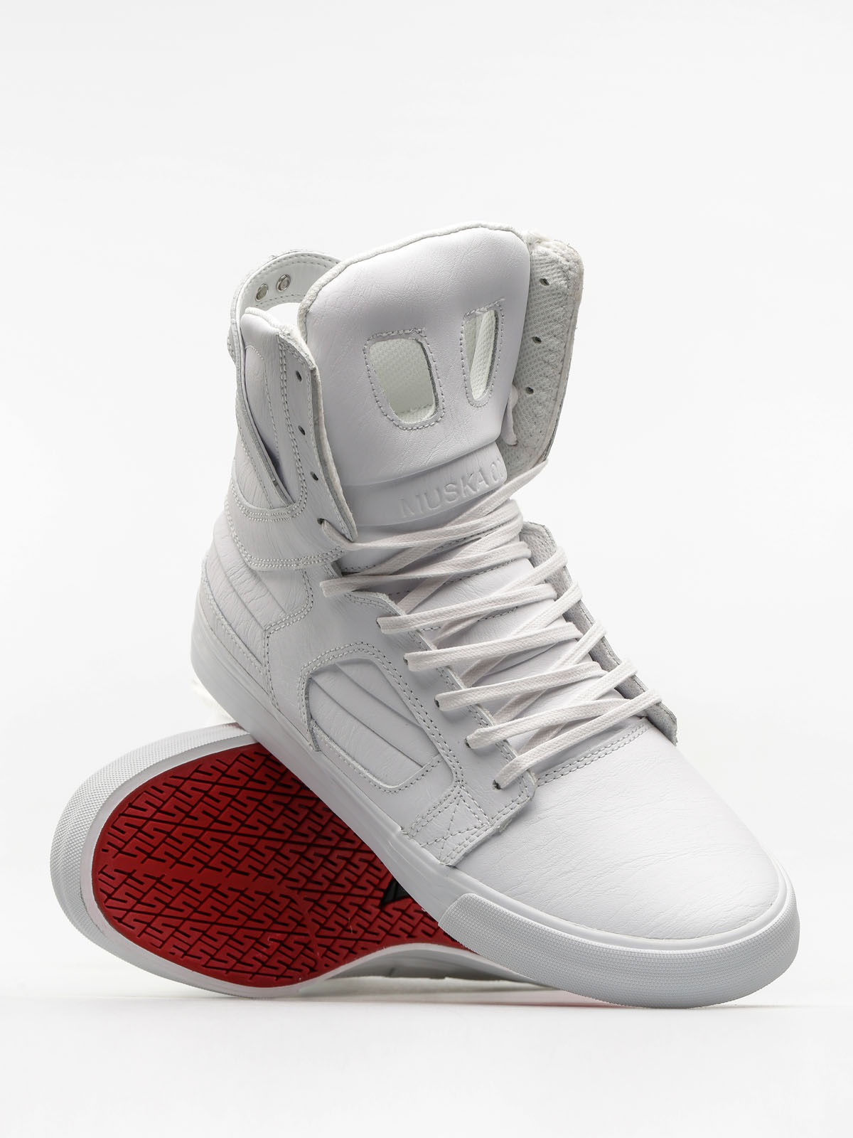 Topánky Supra Skytop II (white/white red) <br />