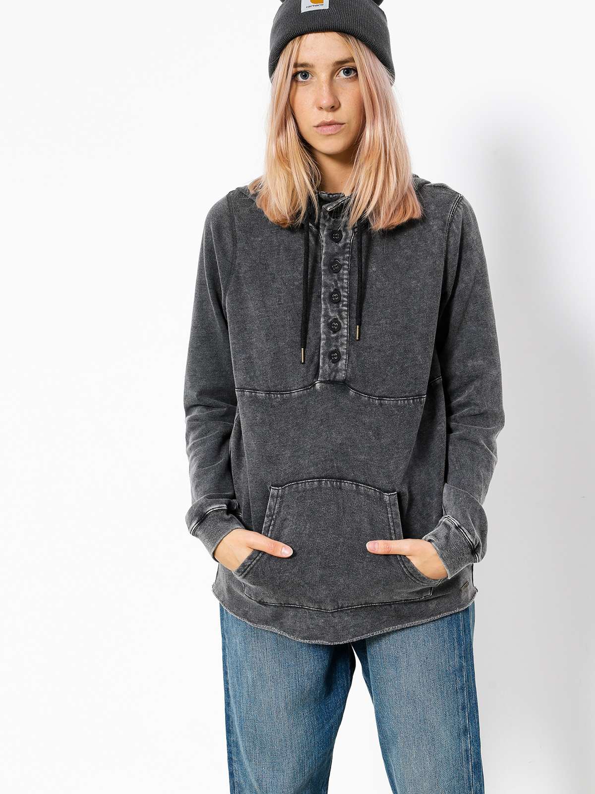 Mikina Element Otto Wmn (off black)