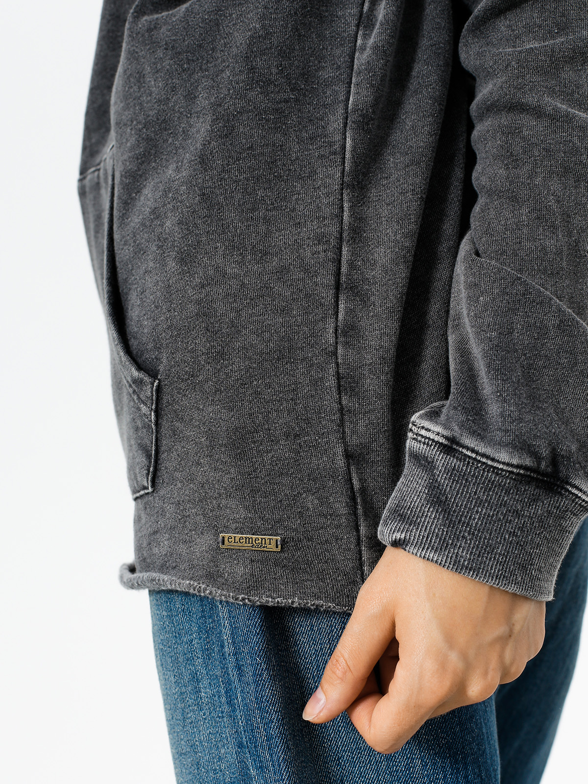 Mikina Element Otto Wmn (off black)