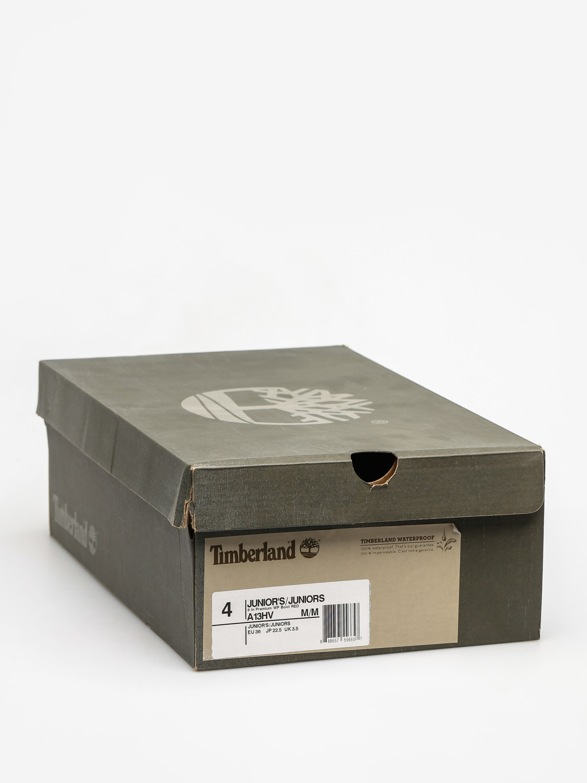 Detské zimné topánky Timberland 6 In Premium WP (red)