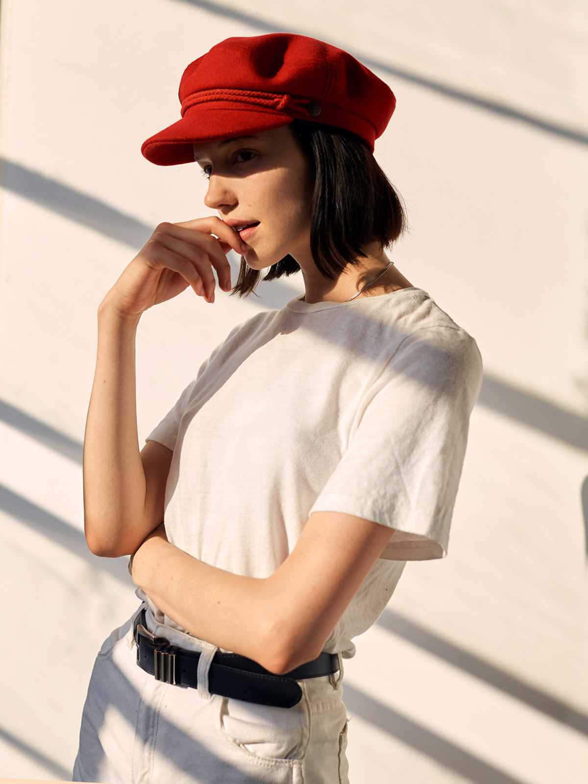 Kapitánka Brixton Ashland ZD Wmn (red)