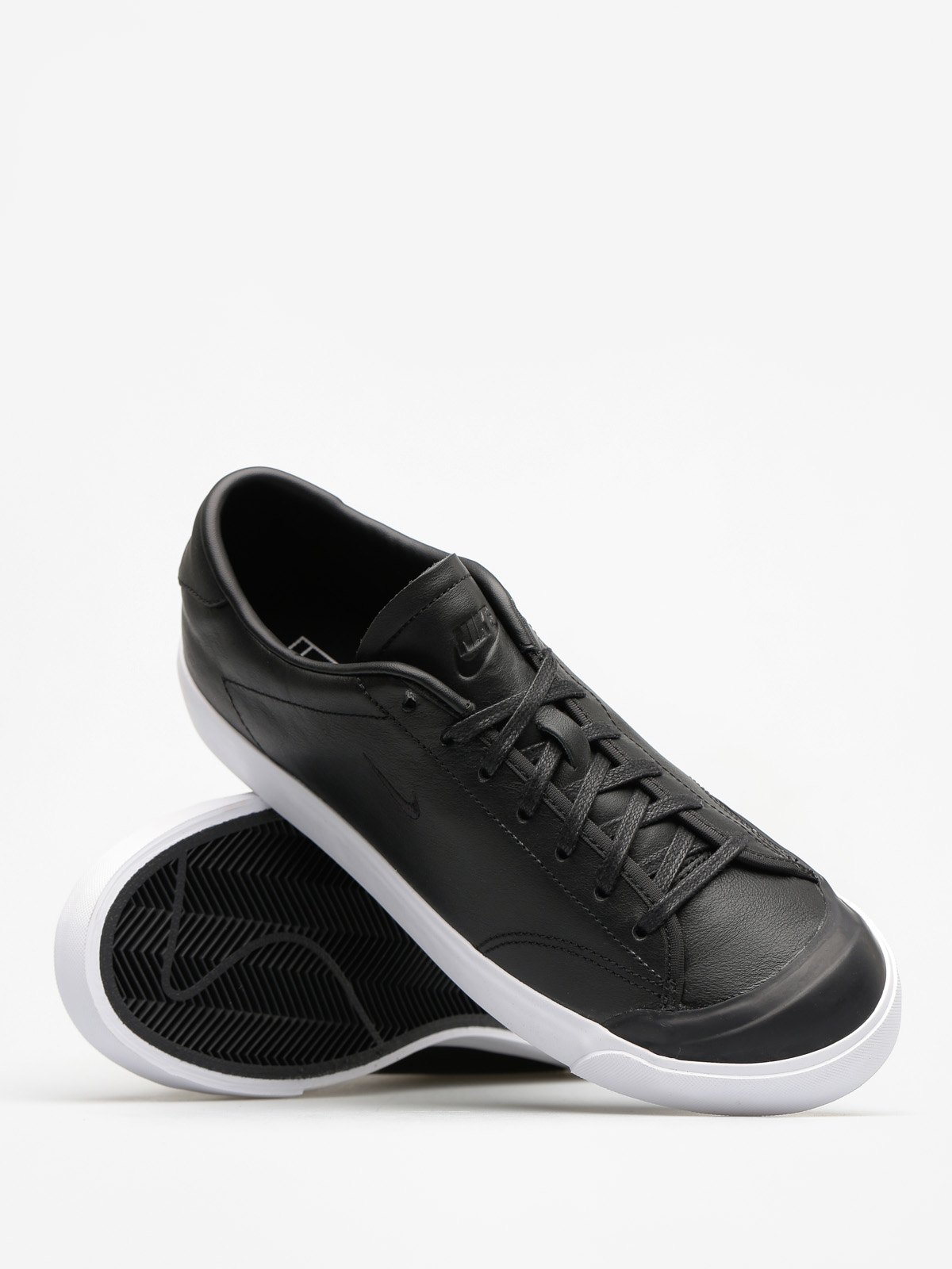 Topánky Nike All Court 2 Low Leather (black/black white)