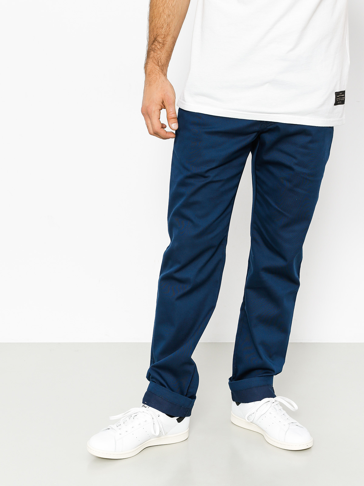Nohavice Vans Authentic Chino (dress/blues)