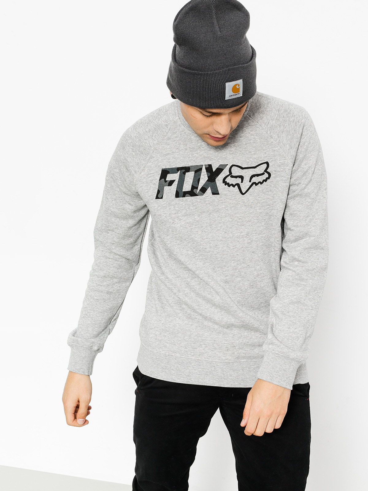 Mikina Fox Legacy (htr gry)