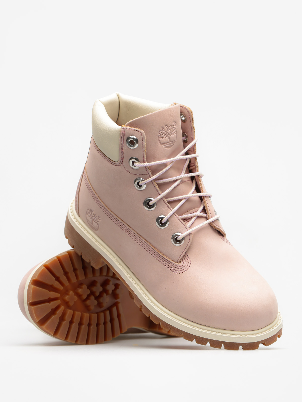 Detské topánky Timberland 6 In Premium WP (laven purple)