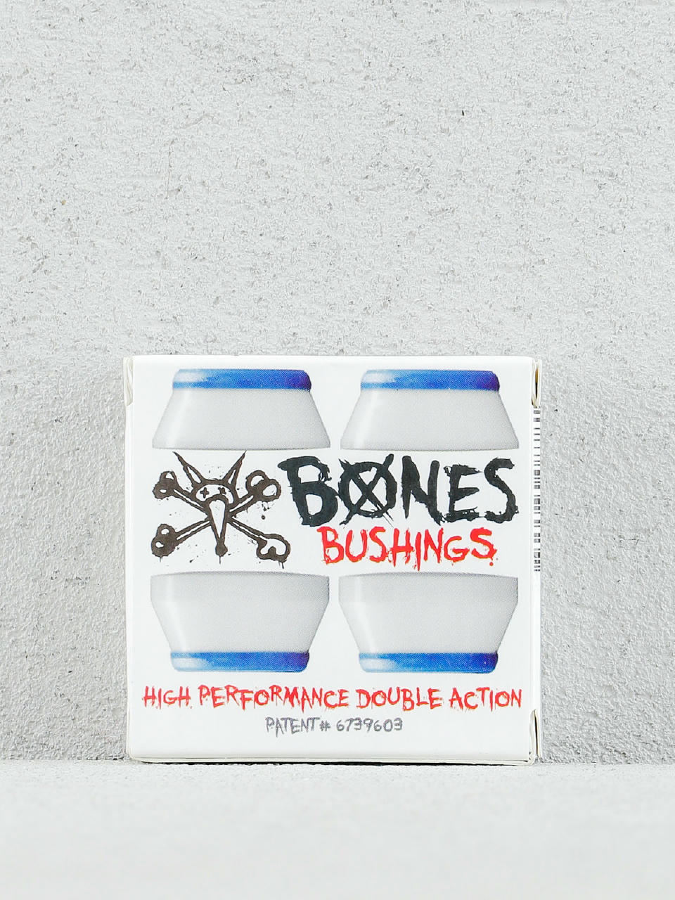 Gumičky Bones Hardcore Bushings Soft (white/blue)