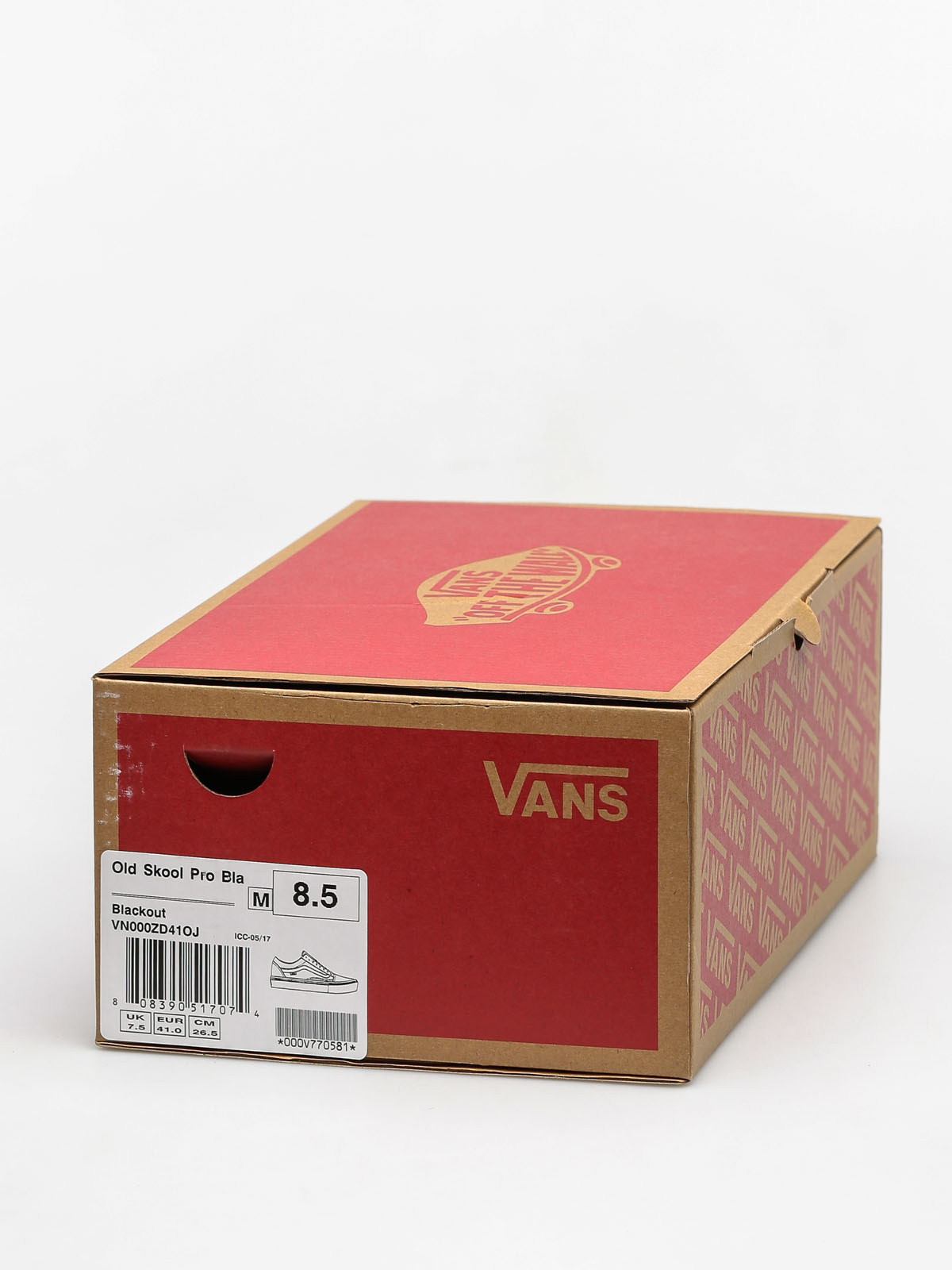 Topánky Vans Old Skool Pro (blackout)