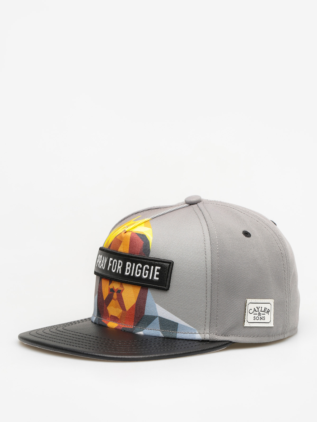 Šiltovka Cayler & Sons Bigasso ZD (grey/mc/black)