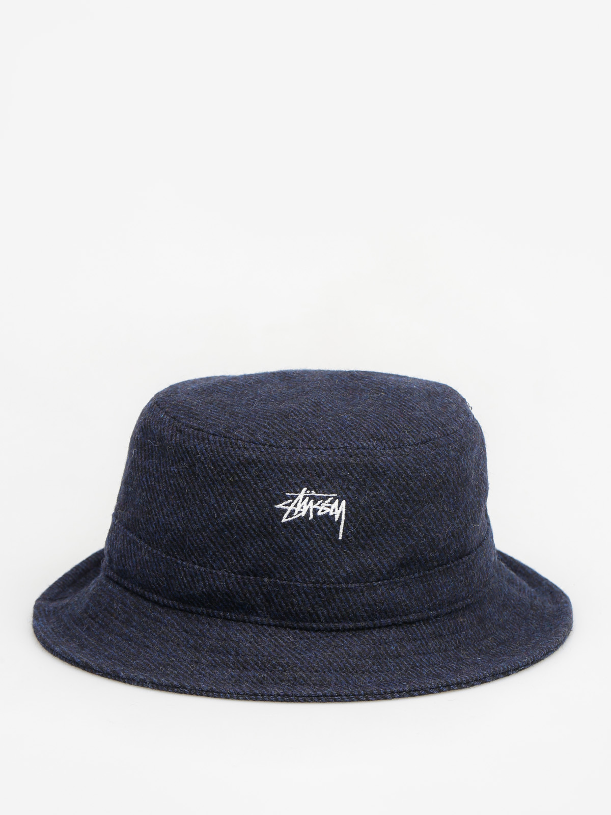 Stussy Klobúk Textured Wool Bucket Hat (blue)