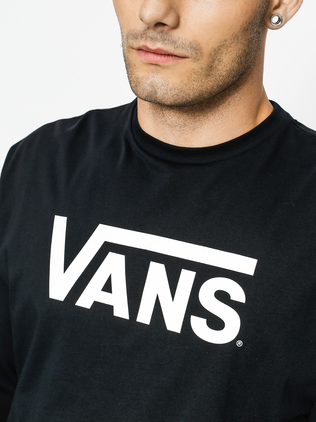 Triko Vans Classic (black / white)