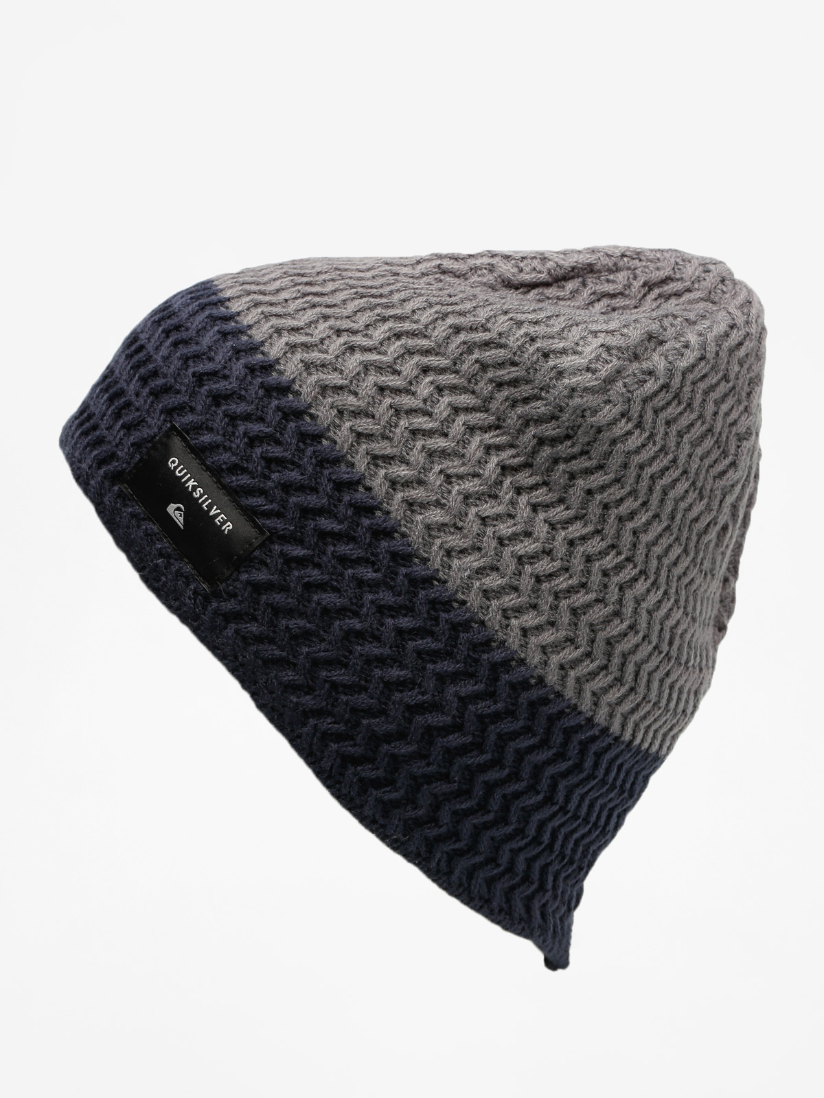 Čiapka Quiksilver Cushy Color Beanie (iron gate/navy blazer)
