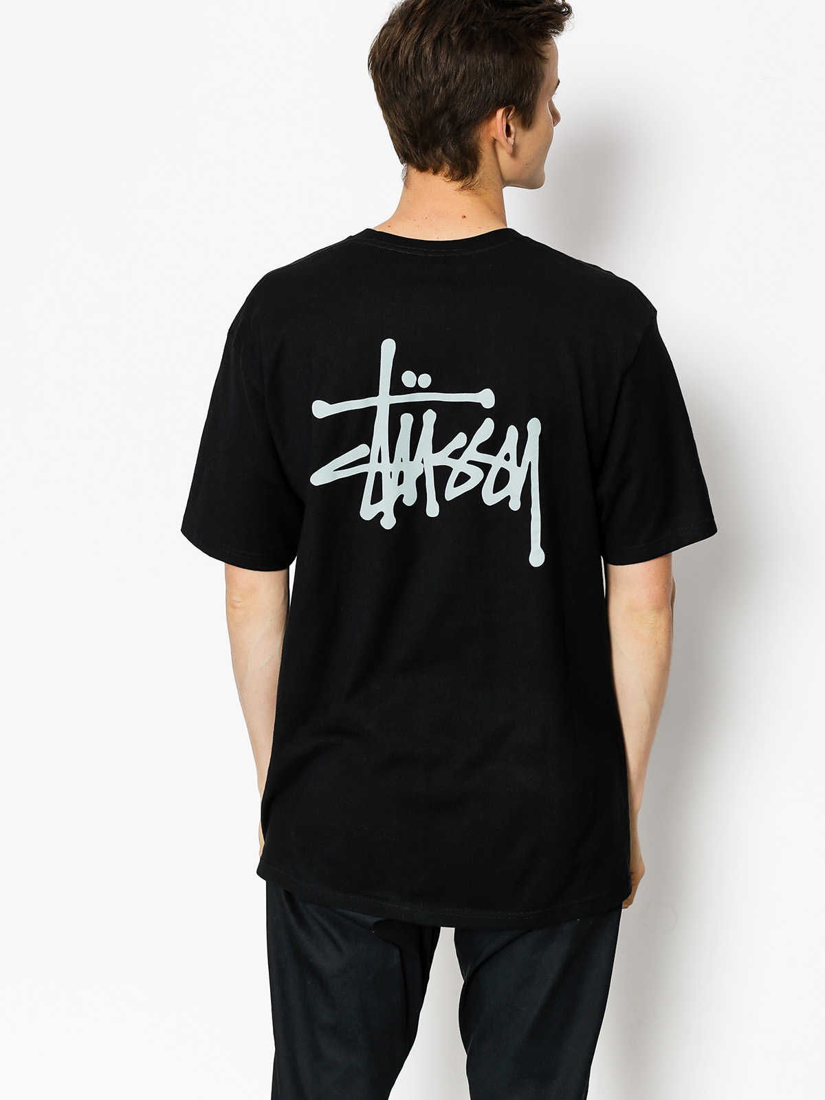 Tričko Stussy Basic (black)