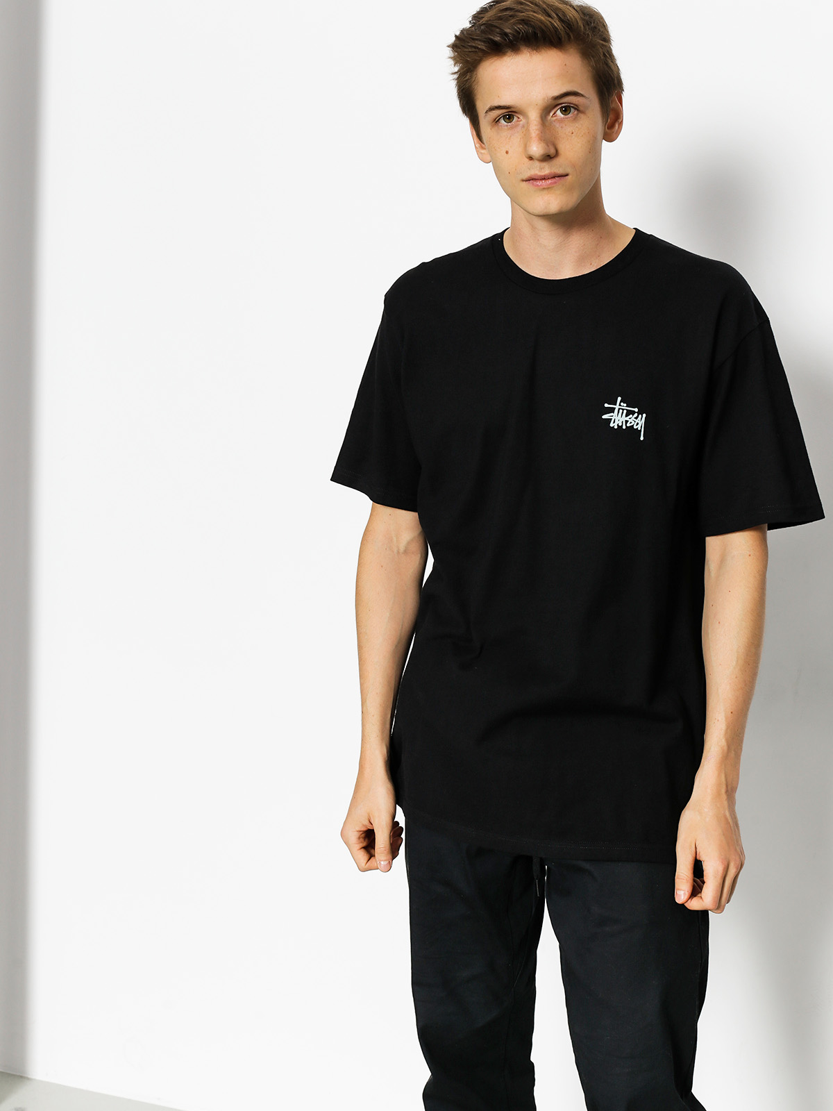 Tričko Stussy Basic (black)