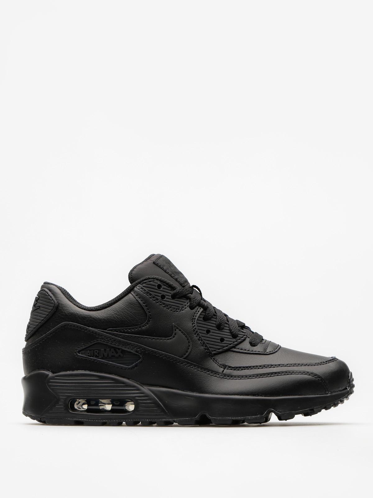 Detské topánky Nike Air Max 90 Leather Gs (black/black)