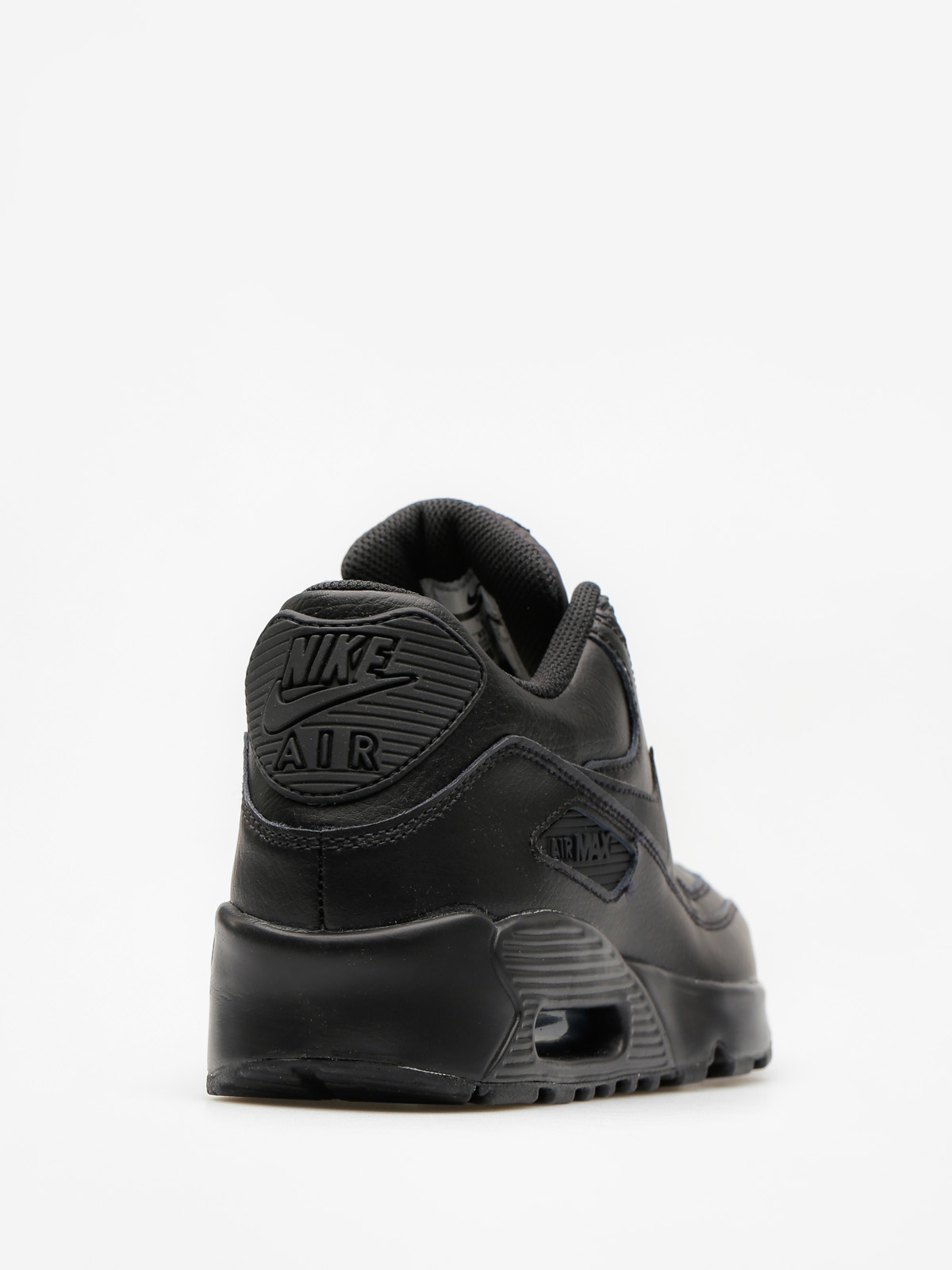Detské topánky Nike Air Max 90 Leather Gs (black/black)